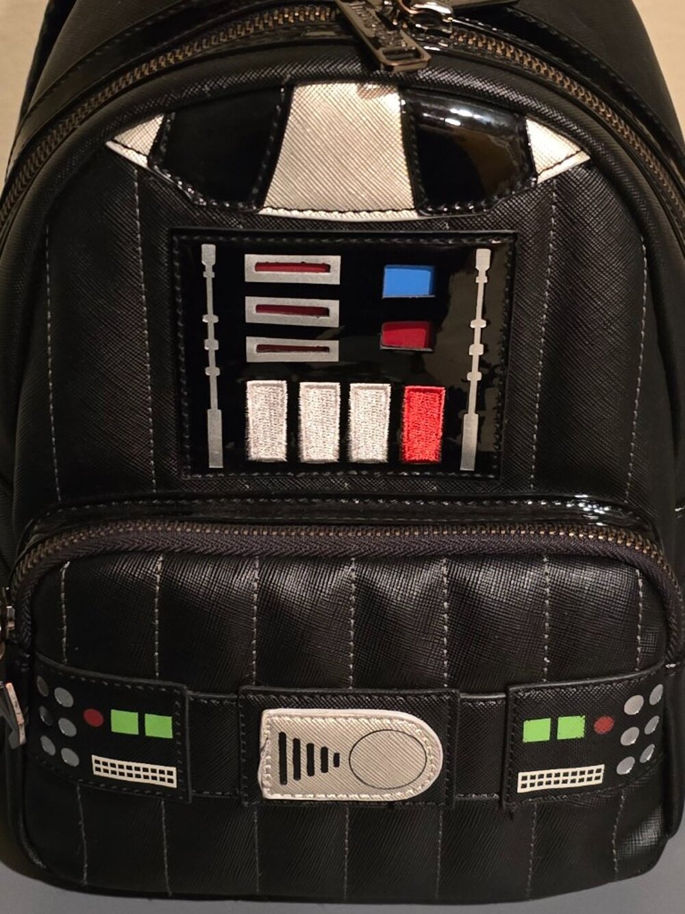 STAR WARS™ Darth Vader Light Up Cosplay Mini Backpack by Loungefly - Picture 6 of 12